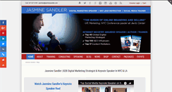 Desktop Screenshot of jasminesandler.com